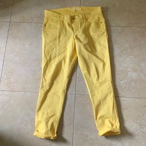 Yellow, Old Navy, Mid-Rise, Skinny Jeans